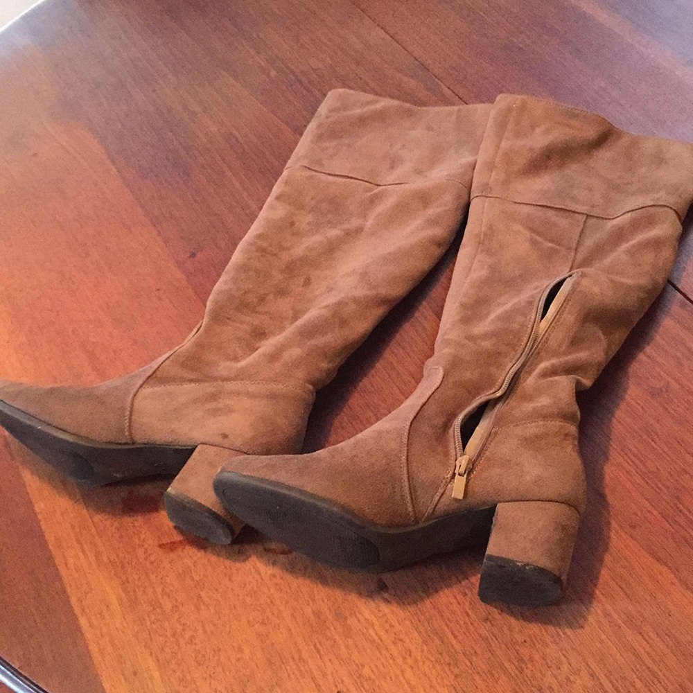 Sz 8 Over the Knee/Knee High Boots Charlotte Russe